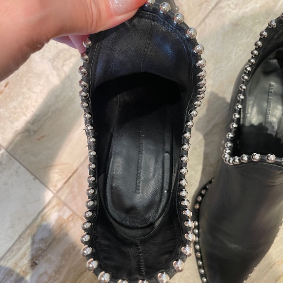 Alexander wang boots studs leather ankle boots - Picture 3 of 8